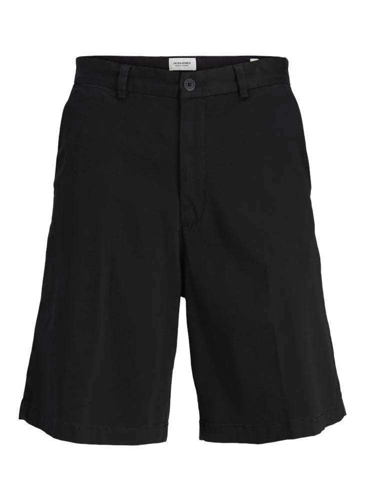 JACK & JONES Black Casual Chino Shorts for Men | Best Price UAE